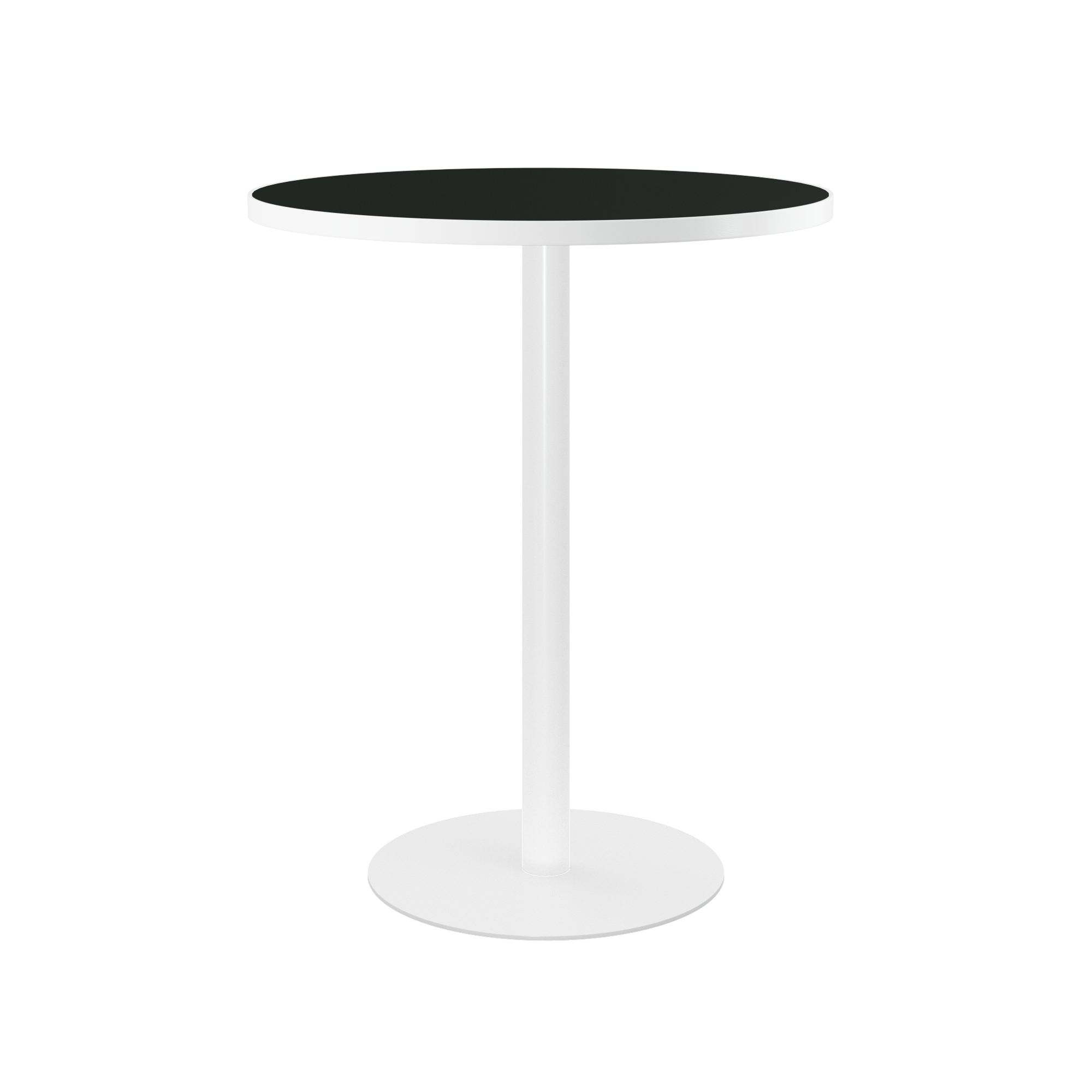 Halo Bar Table (80cm Round) With Rim