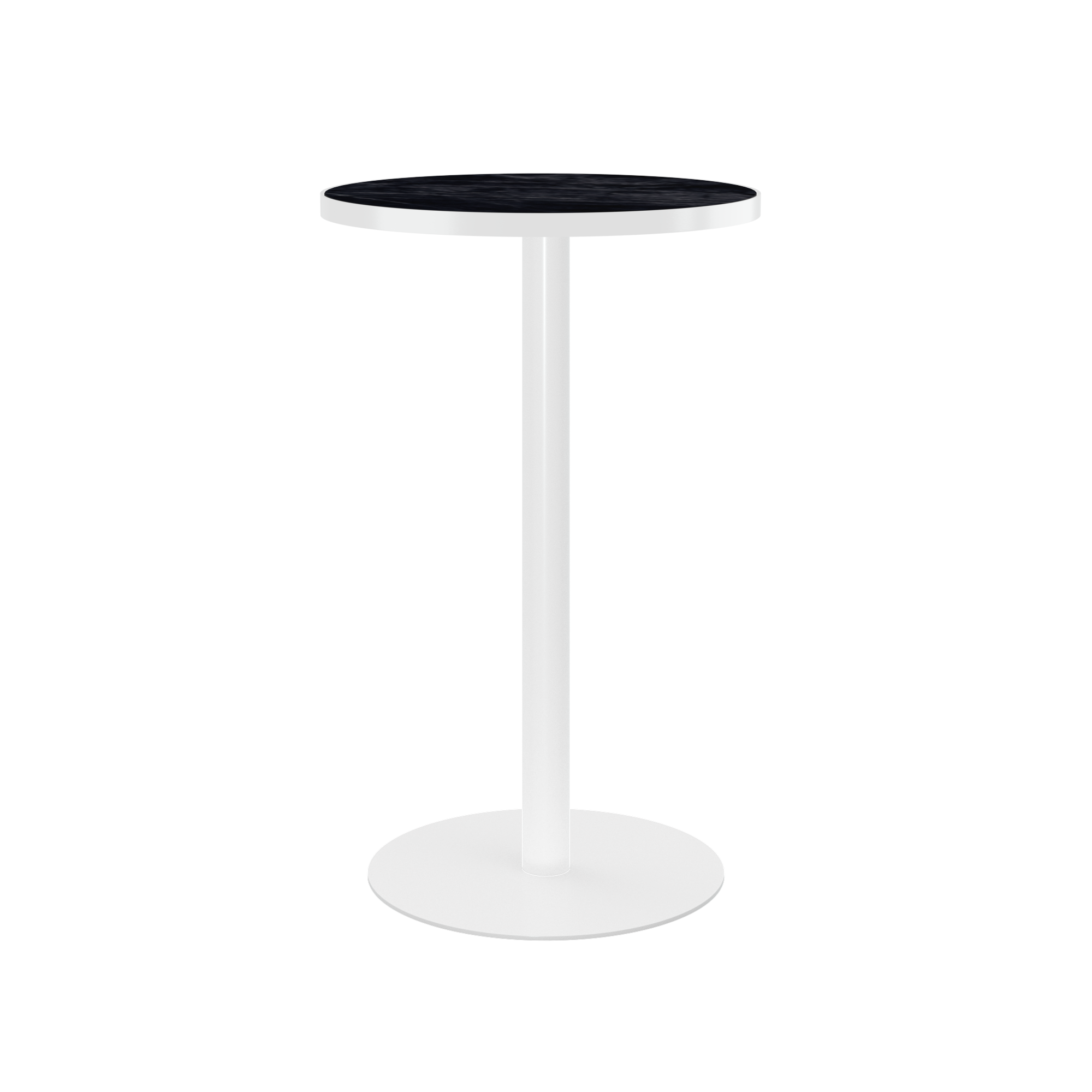 Halo Bar Table (60cm Round) With Rim