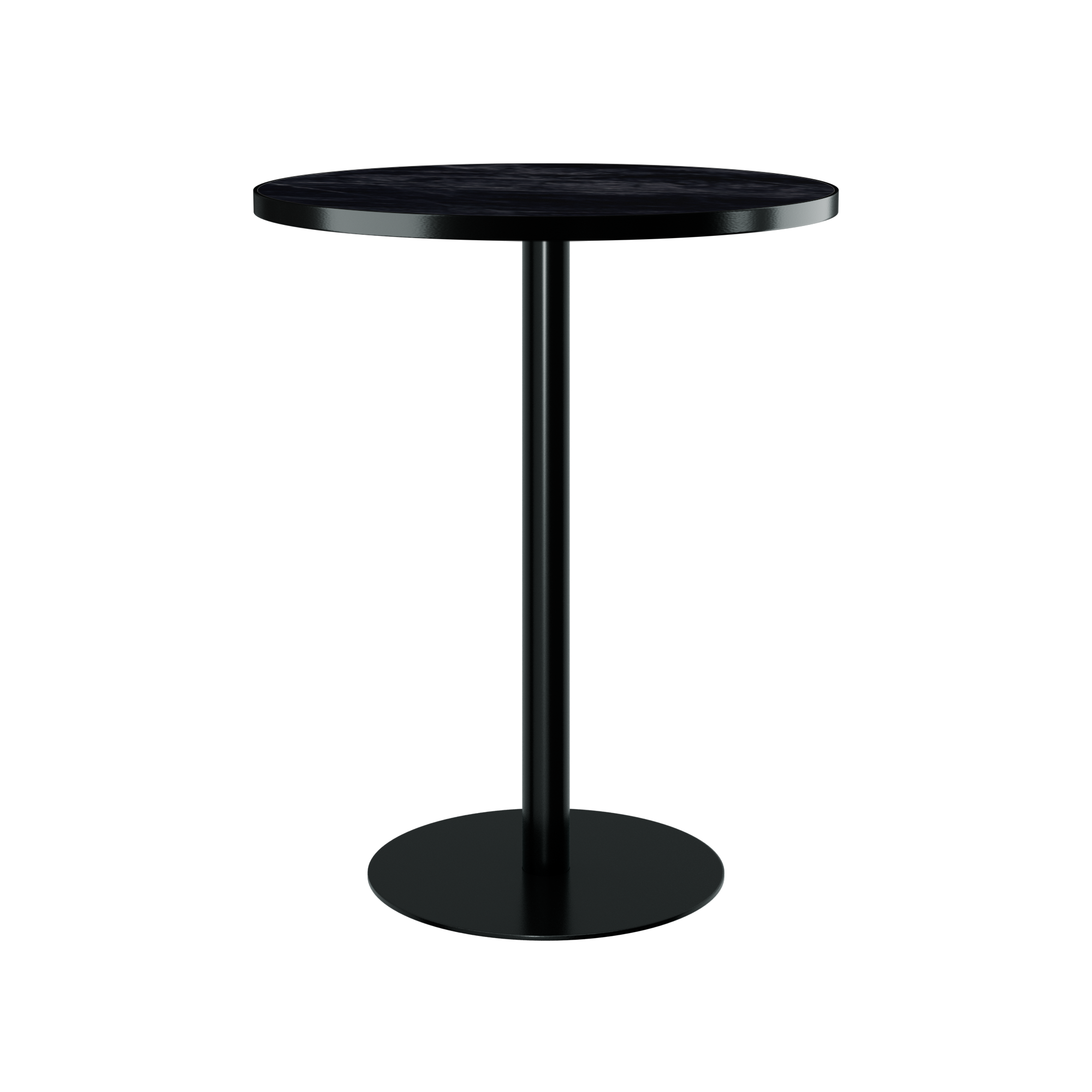 Halo Bar Table (80cm Round) With Rim
