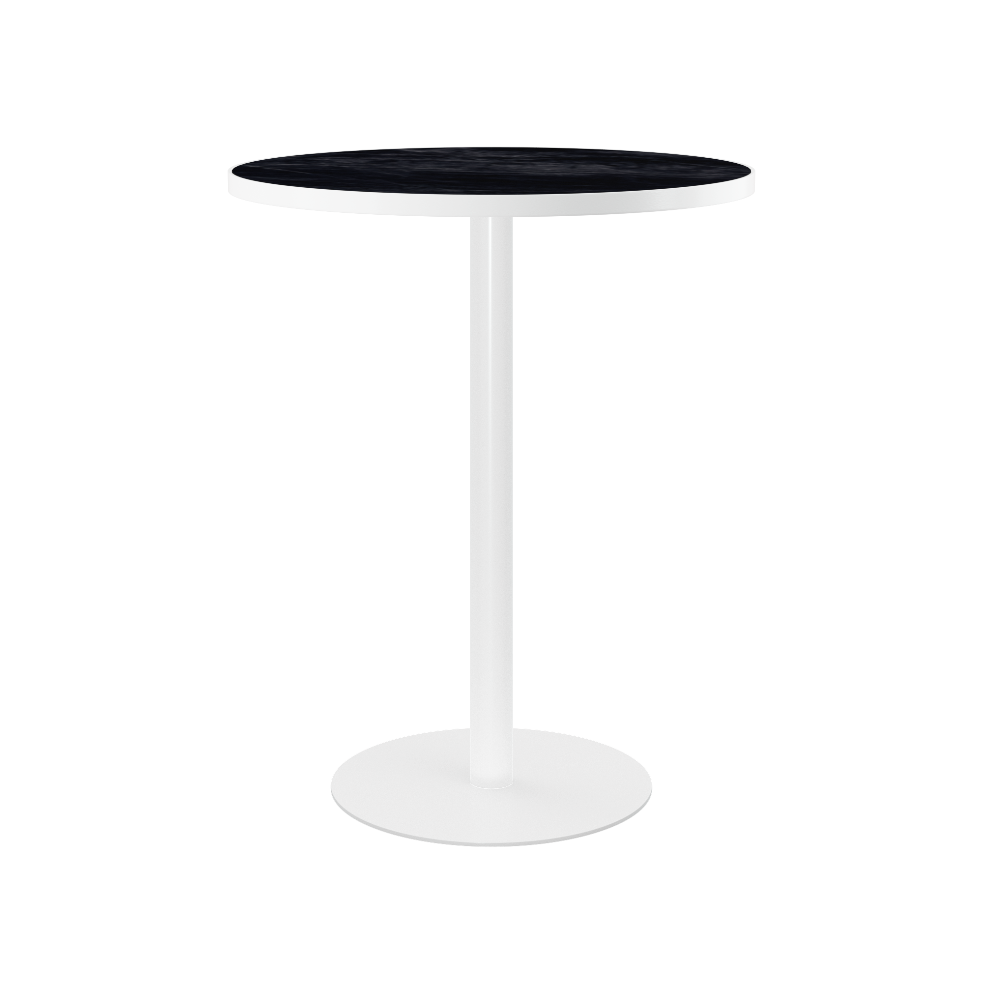 Halo Bar Table (80cm Round) With Rim