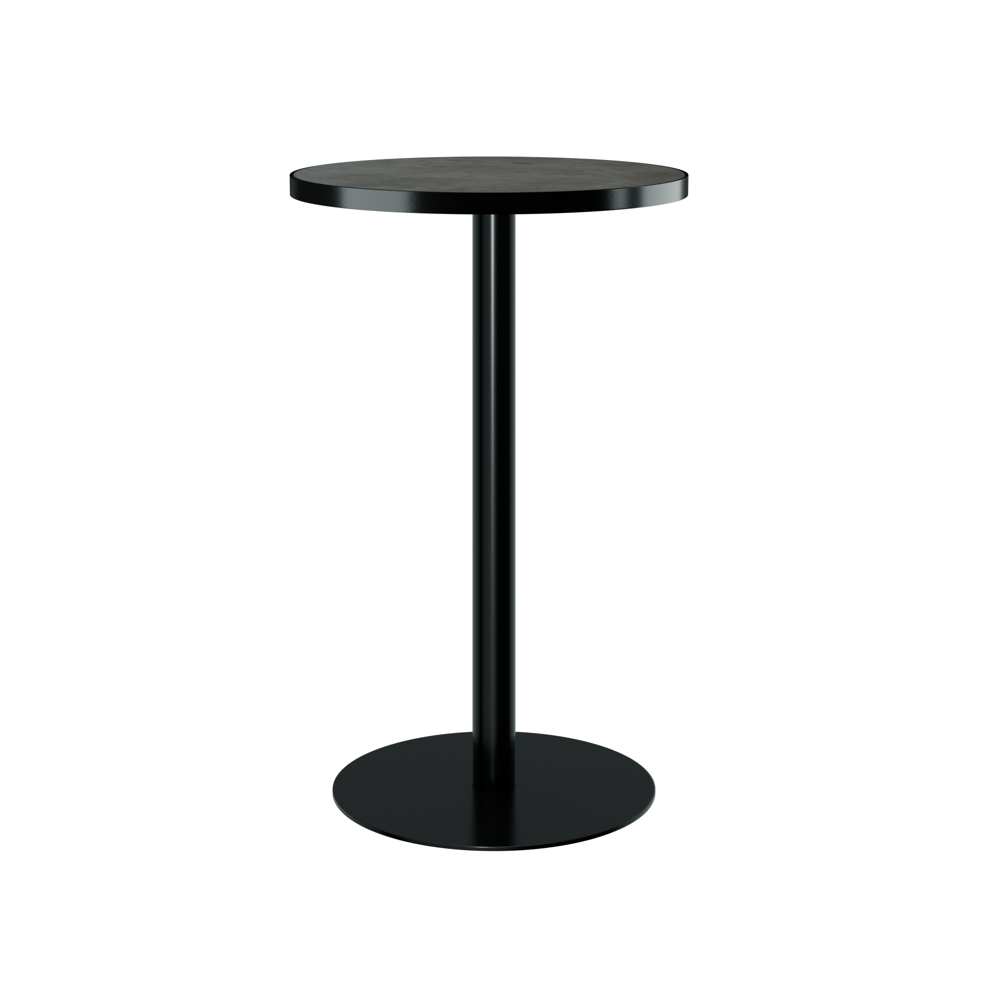 Halo Bar Table (60cm Round) With Rim