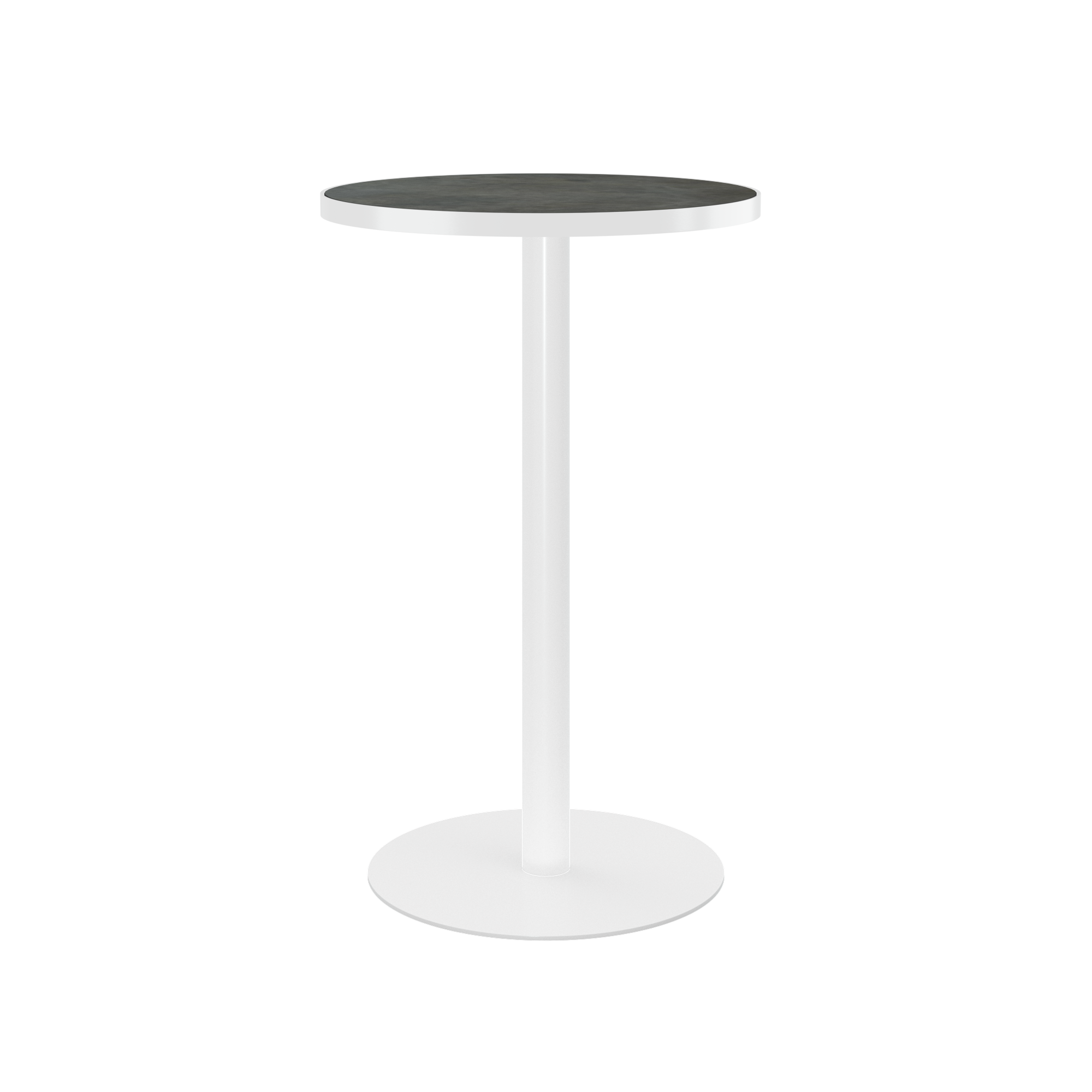 Halo Bar Table (60cm Round) With Rim