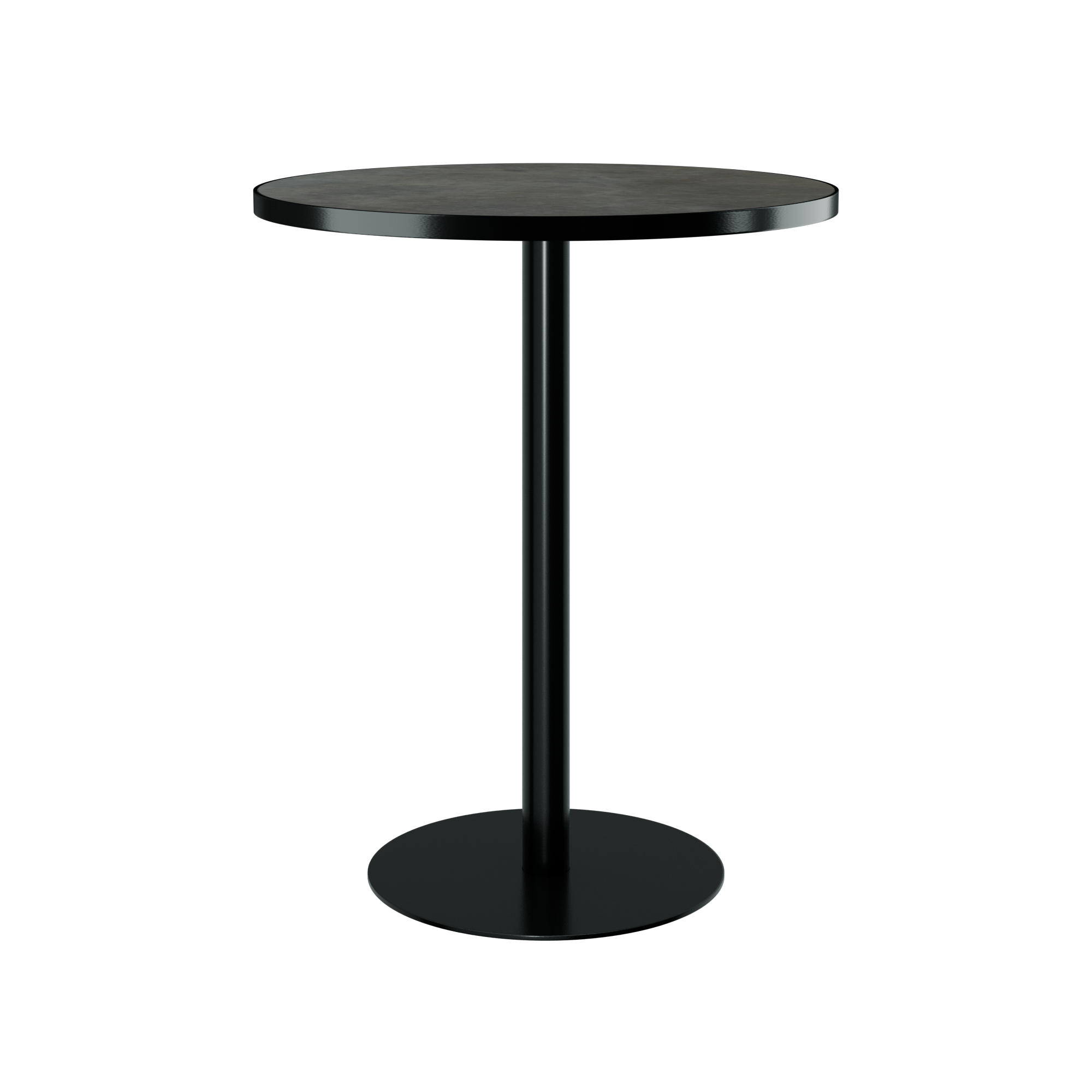 Halo Bar Table (80cm Round) With Rim