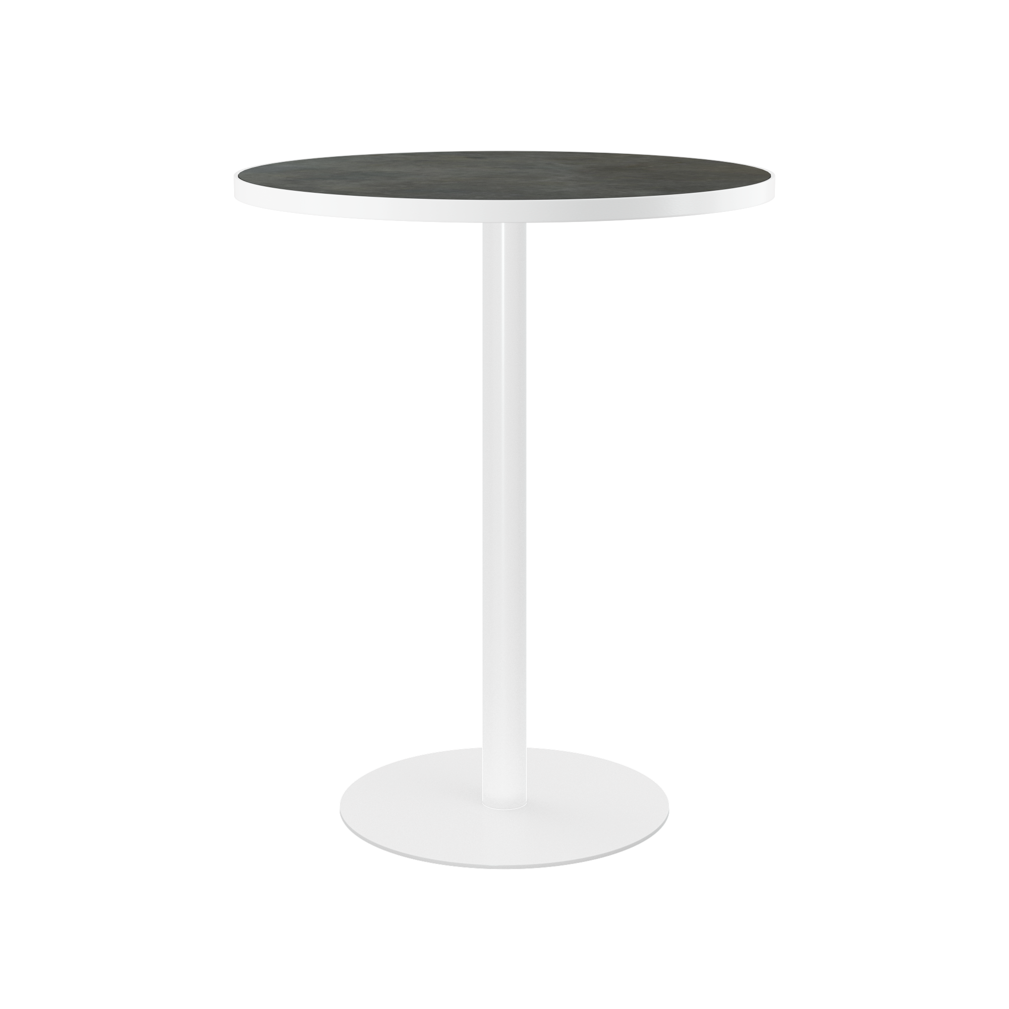 Halo Bar Table (80cm Round) With Rim
