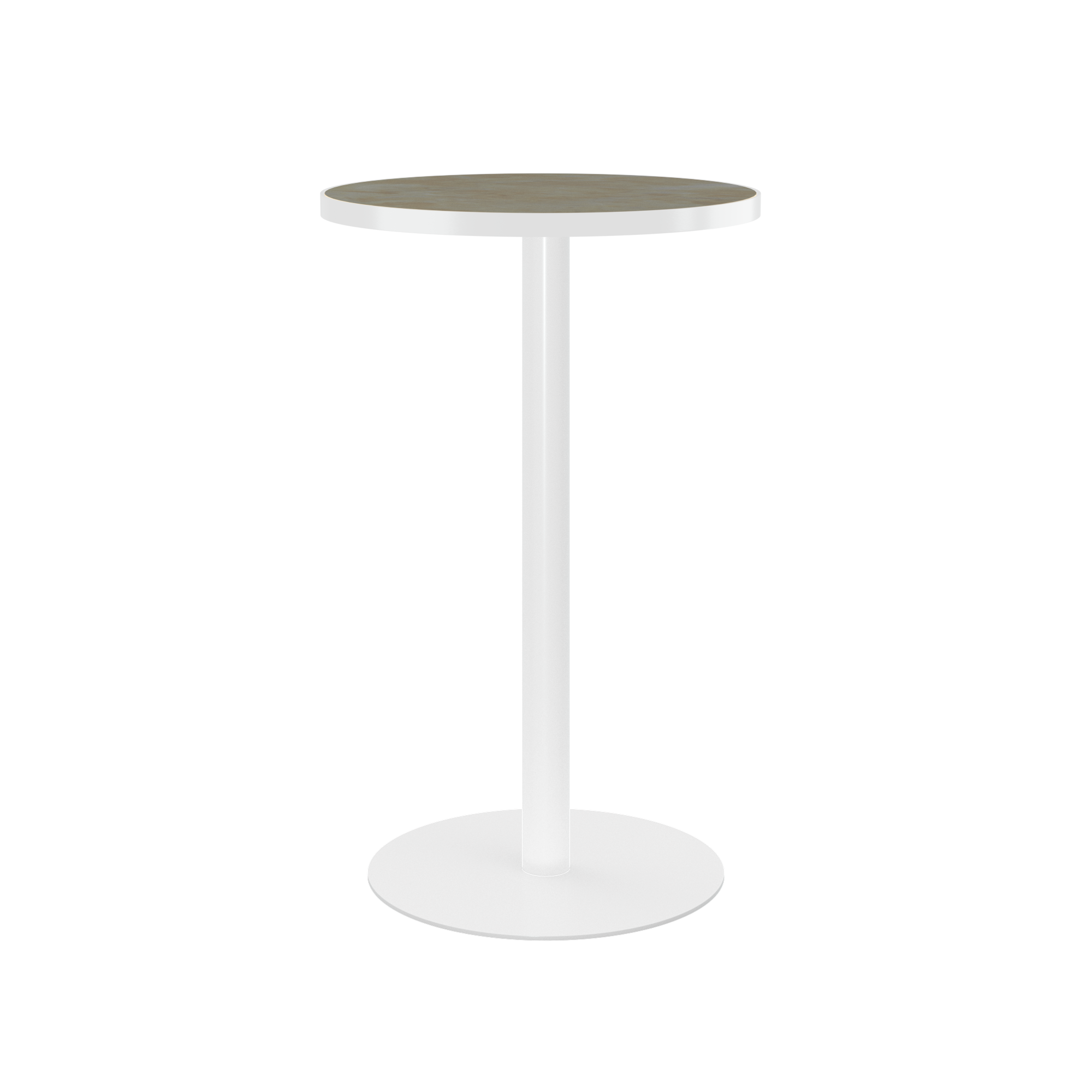 Halo Bar Table (60cm Round) With Rim