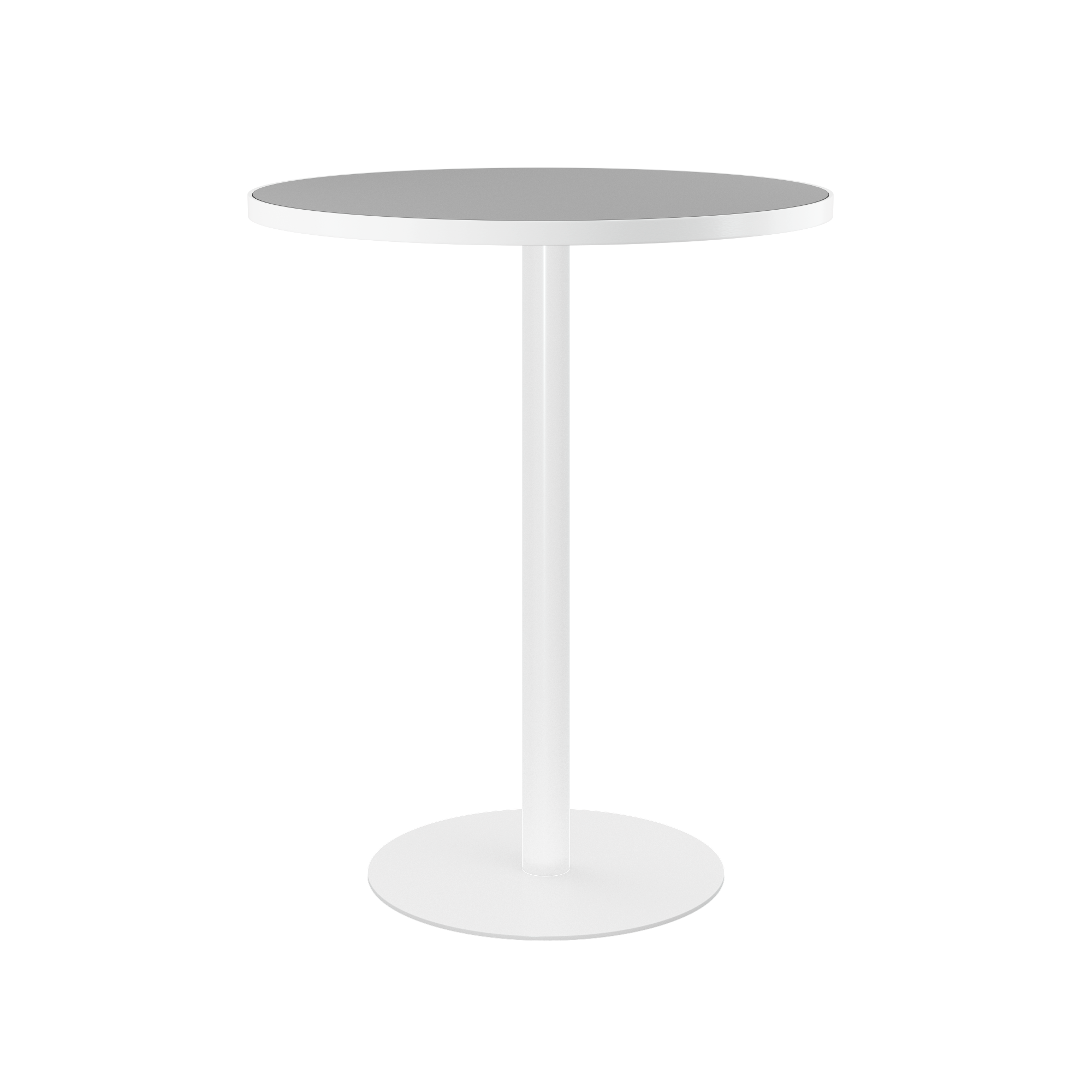 Halo Bar Table (80cm Round) With Rim