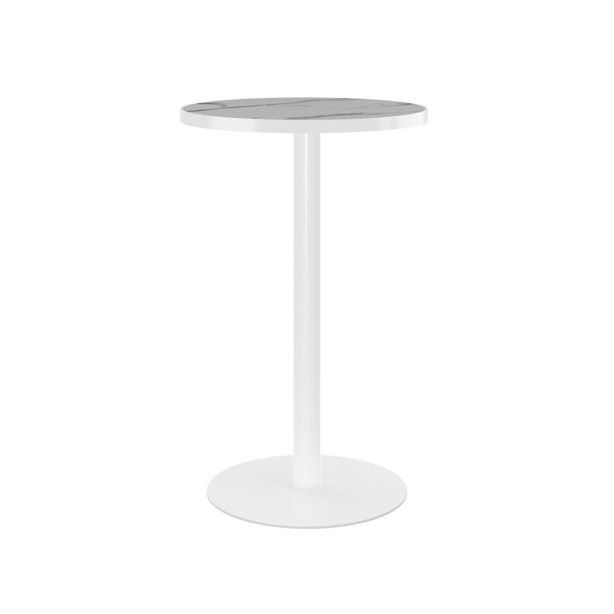 Halo Bar Table (60cm Round) With Rim