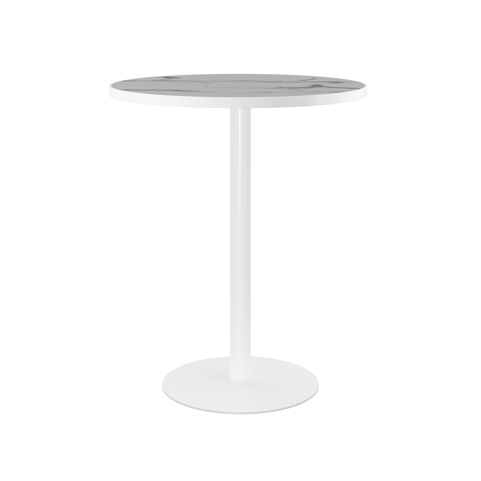 Halo Bar Table (80cm Round) With Rim