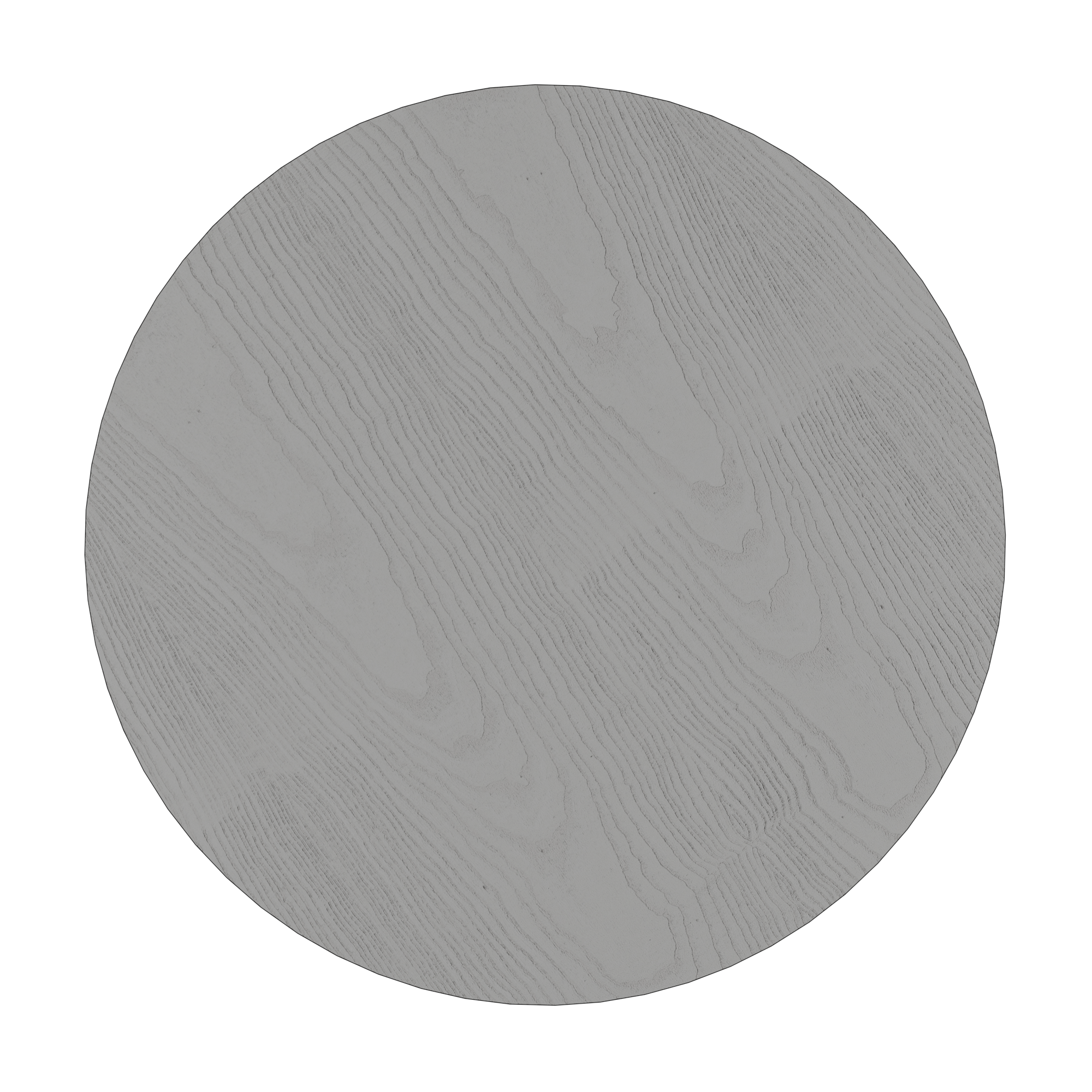 Halo Café Table (80cm Round) With Rim