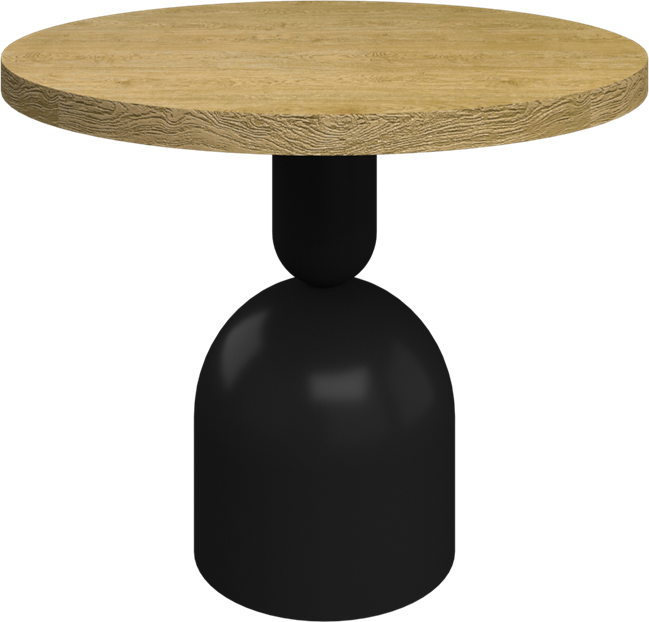 Ava Side Table - Neutral (Round)
