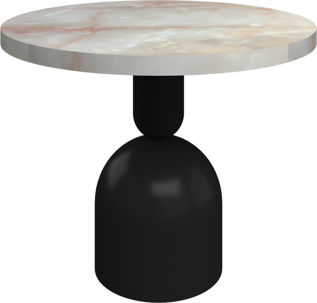 Ava Side Table - Neutral (Round)