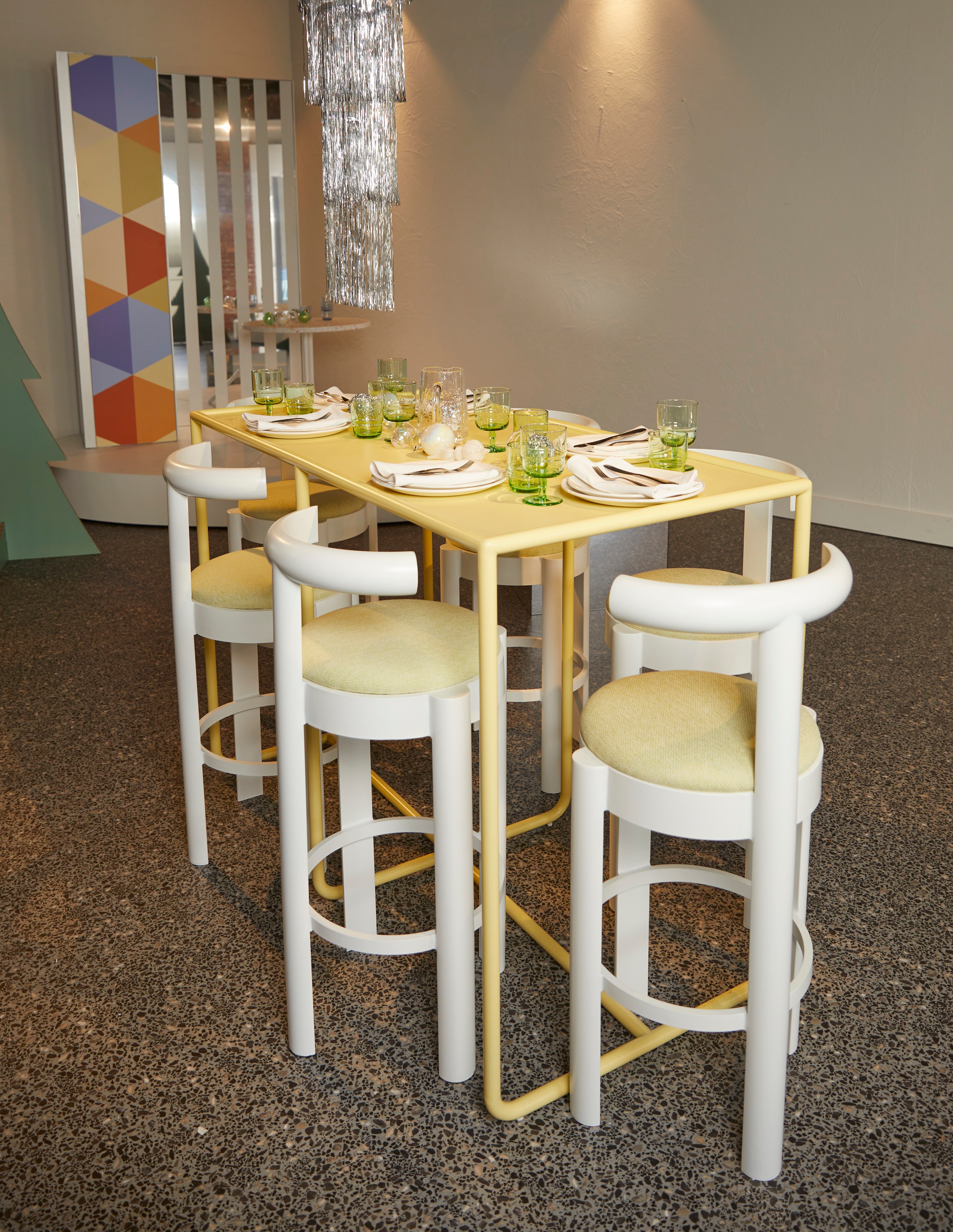 Poseidon Rectangular Bar Table