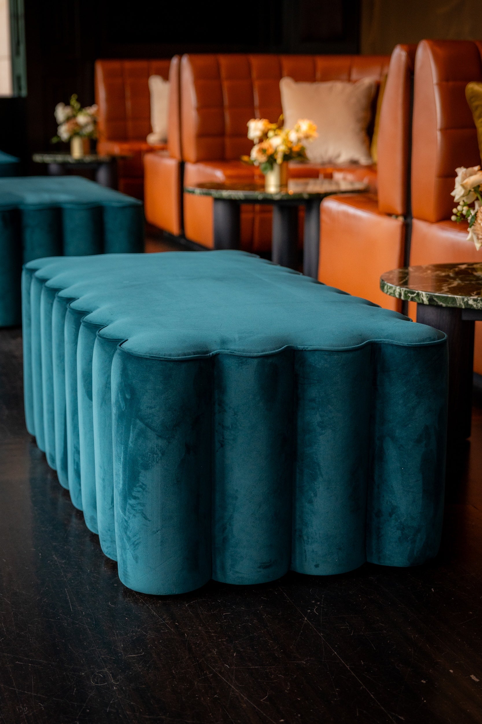 Rosetta Rectangle Ottoman