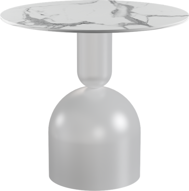 Ava Café Table - Neutral (Round)
