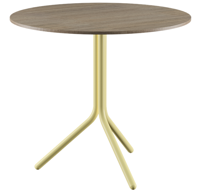 Poseidon Café Table - Colourful (Round)