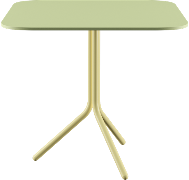 Poseidon Café Table - Colourful (Rounded Square)