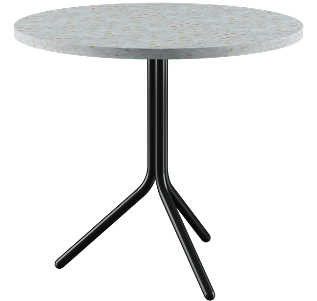 Poseidon Café Table - Neutral (Round)