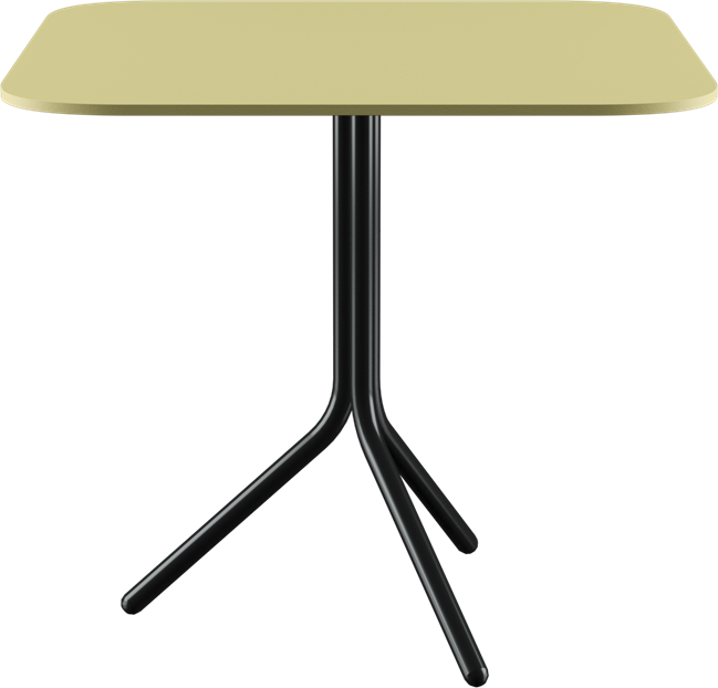 Poseidon Café Table - Neutral (Rounded Square)