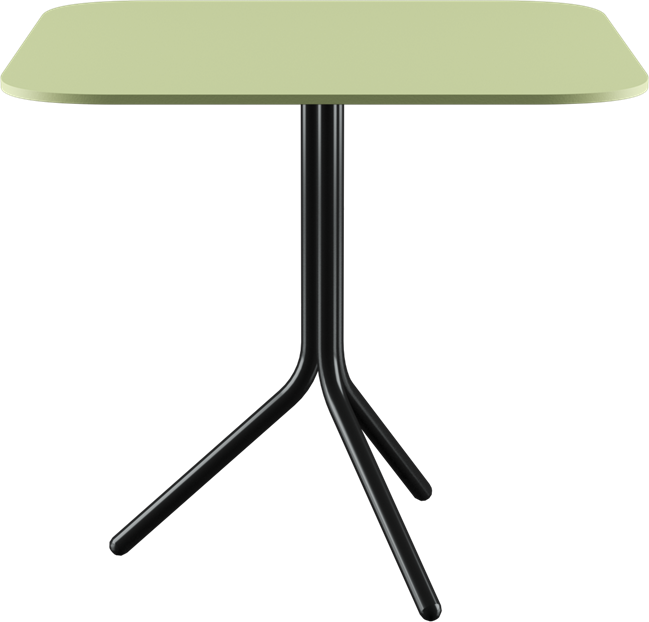 Poseidon Café Table - Neutral (Rounded Square)