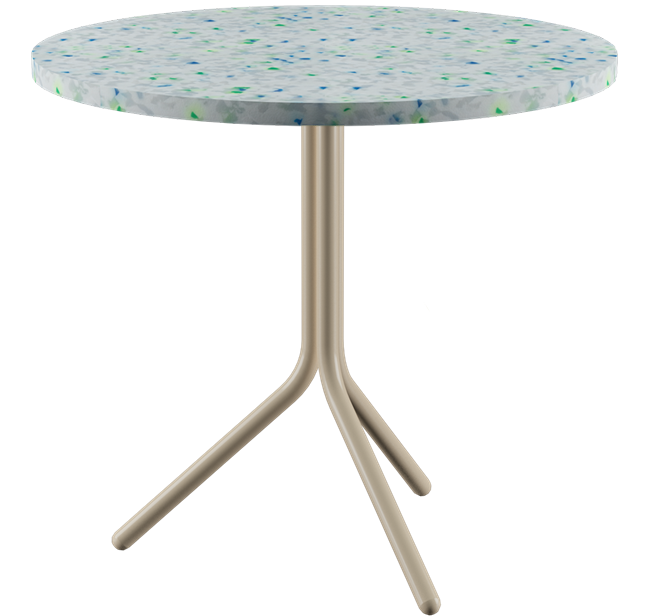 Poseidon Café Table - Neutral (Round)