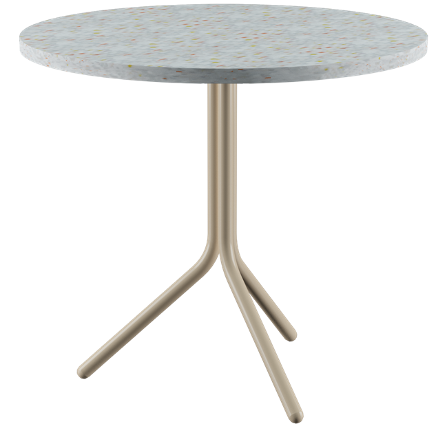 Poseidon Café Table - Neutral (Round)