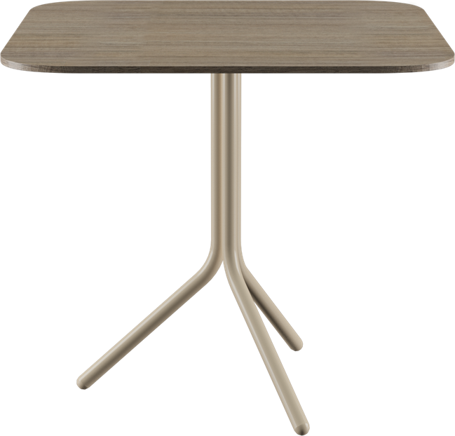 Poseidon Café Table - Neutral (Rounded Square)