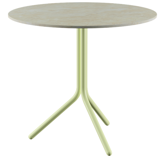 Poseidon Café Table - Colourful (Round)