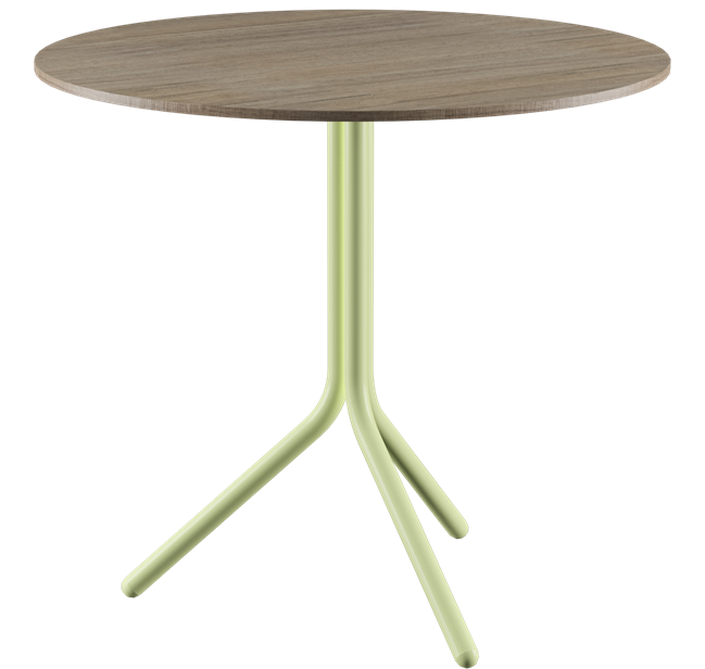 Poseidon Café Table - Colourful (Round)