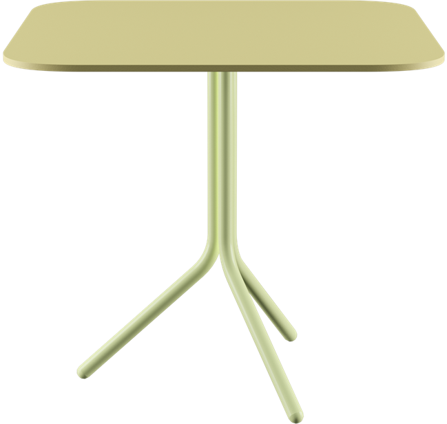 Poseidon Café Table - Colourful (Rounded Square)