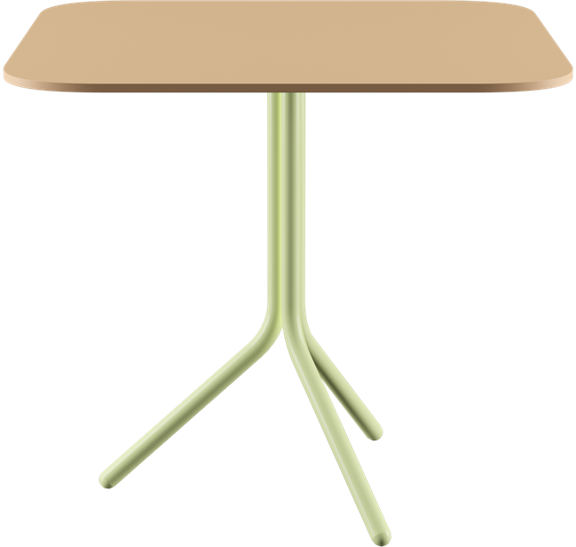 Poseidon Café Table - Colourful (Rounded Square)