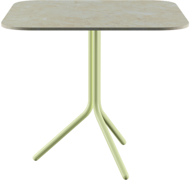 Poseidon Café Table - Colourful (Rounded Square)