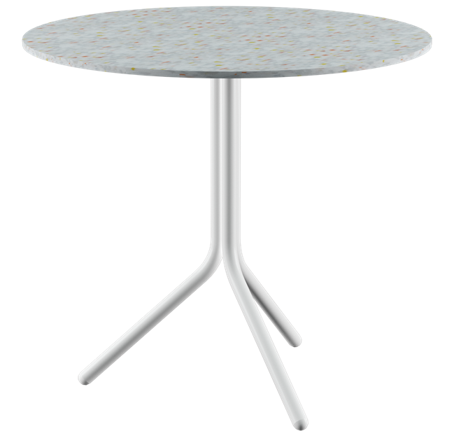 Poseidon Café Table - Neutral (Round)