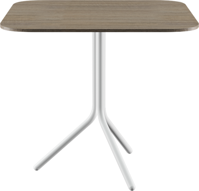 Poseidon Café Table - Neutral (Rounded Square)