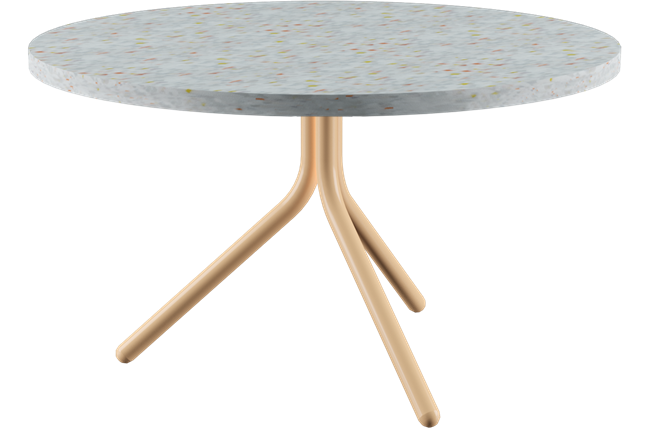 Poseidon Coffee Table - Colourful (Round)