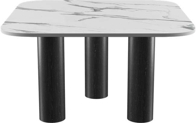 Siena Coffee Table (Rounded Square)