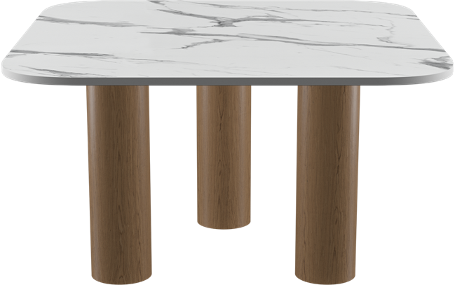 Siena Coffee Table (Rounded Square)