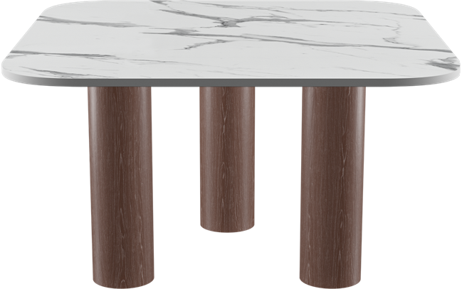 Siena Coffee Table (Rounded Square)