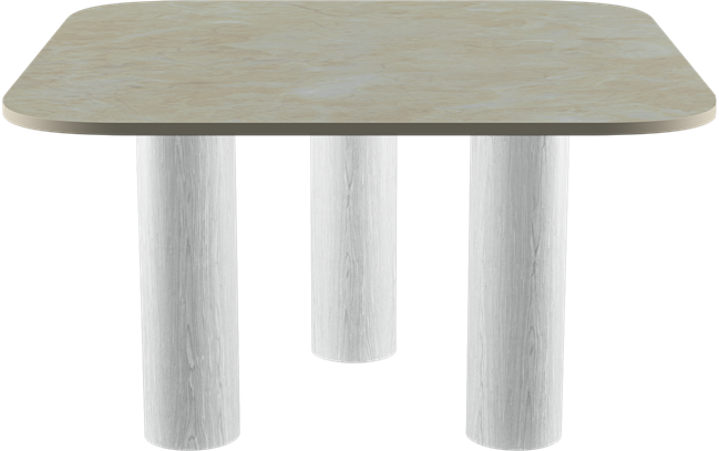 Siena Coffee Table (Rounded Square)