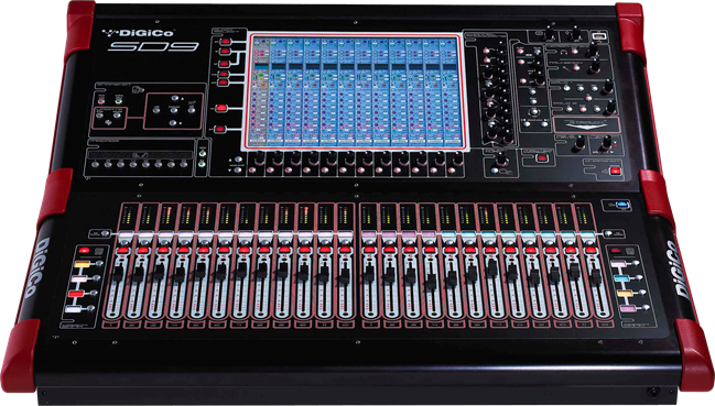 Digico SD9 32ch Digital Console with Wireless Ipad control