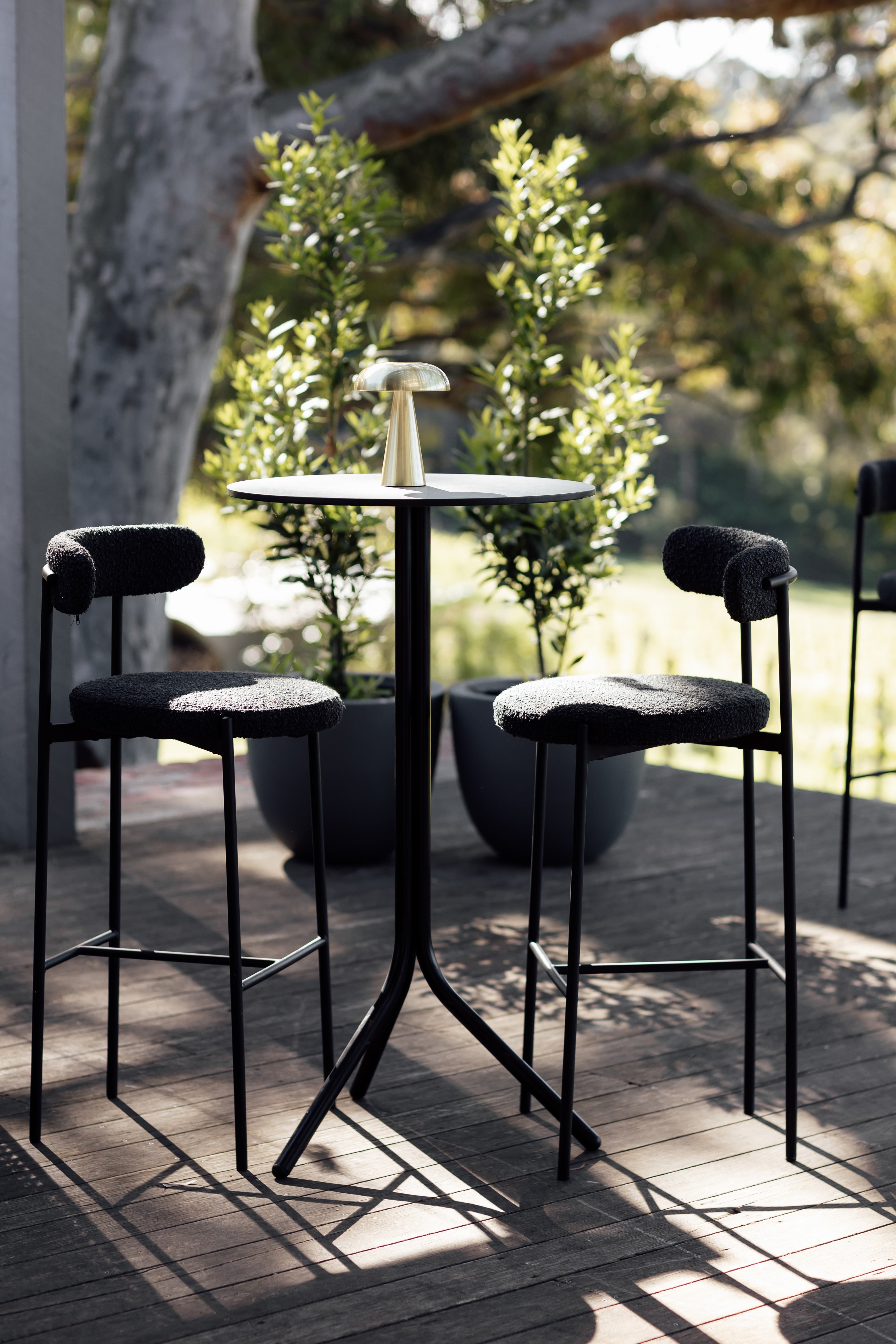Poseidon Bar Table - Neutral (Round)