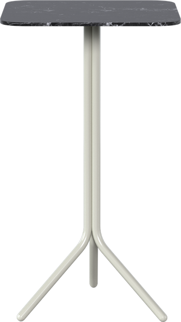 Poseidon Bar Table - Neutral (Rounded Square)
