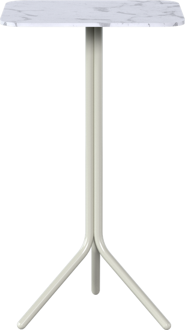 Poseidon Bar Table - Neutral (Rounded Square)