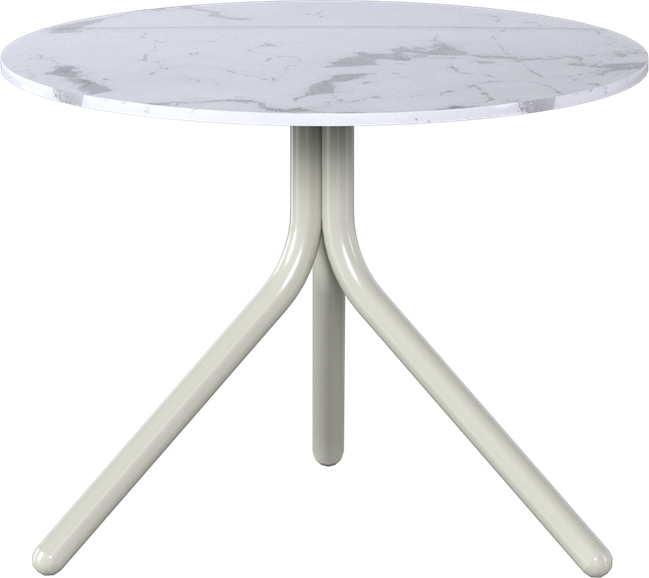 Poseidon Side Table - Neutral (Round)