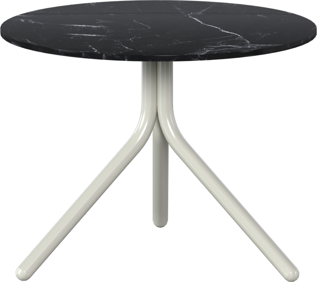 Poseidon Side Table - Neutral (Round)