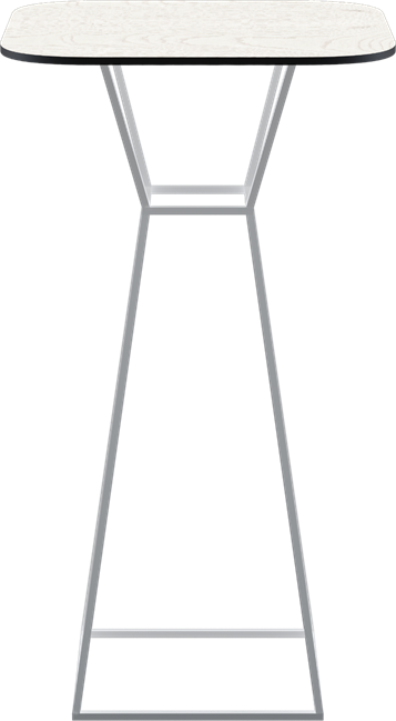 Hourglass Bar Table (Rounded Square)