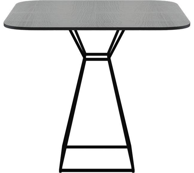 Hourglass Café Table (Rounded Square)
