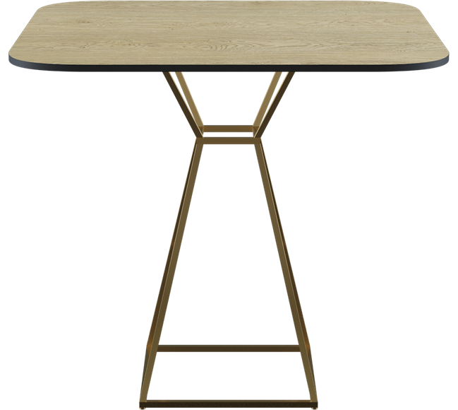 Hourglass Café Table (Rounded Square)