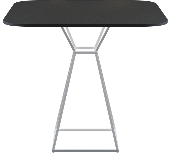 Hourglass Café Table (Rounded Square)