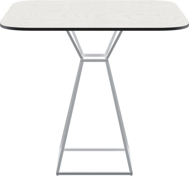 Hourglass Café Table (Rounded Square)