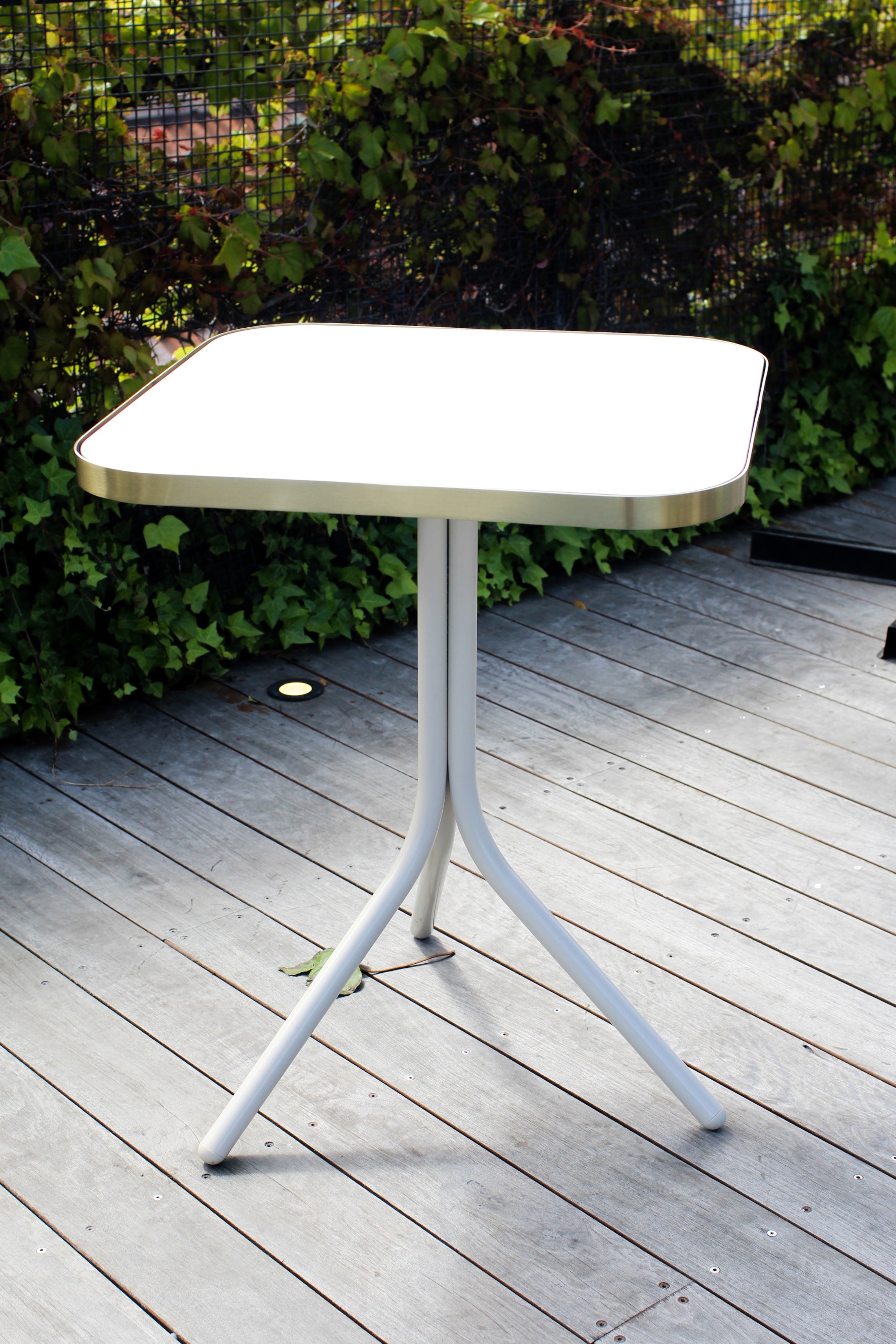 Poseidon Café Table - Neutral (Rounded Square)